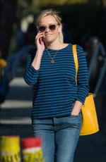 REESE WITHERSPOON in Jeans Out in Los Angeles 03/14/2017