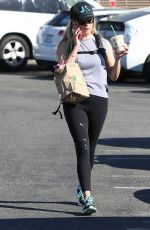 REESE WITHERSPOON Leaves a Gym in Brentwood 03/23/2017