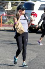 REESE WITHERSPOON Leaves a Gym in Brentwood 03/23/2017