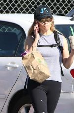 REESE WITHERSPOON Leaves a Gym in Brentwood 03/23/2017