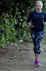 REESE WITHERSPOON Out for Morning Run with in Brentwood 03/14/2017