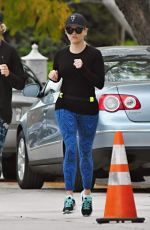 REESE WITHERSPOON Out Jogging in Los Angeles 03/20/2017