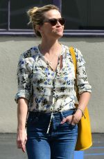 REESE WITHERSPOON Out Shopping in Santa Monica 03/07/2017