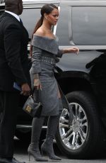 RIHANNA Arrives at Harvard