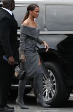RIHANNA Arrives at Harvard
