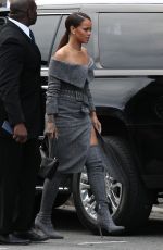 RIHANNA Arrives at Harvard