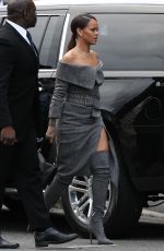 RIHANNA Arrives at Harvard