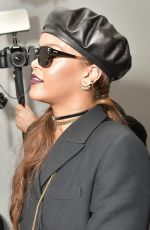 RIHANNA at Christian Dior Fashion Show in Paris 03/03/2017
