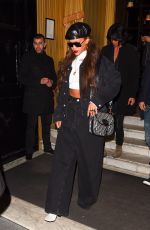 RIHANNA Night Out in Paris 03/03/2017