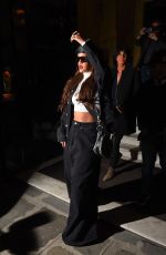 RIHANNA Night Out in Paris 03/03/2017