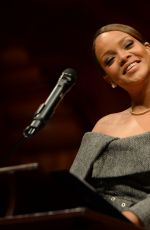 RIHANNA Receives Harvard Humanitarian of the Year Award 02/28/2017