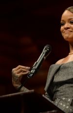RIHANNA Receives Harvard Humanitarian of the Year Award 02/28/2017