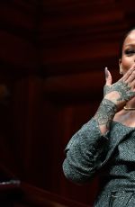 RIHANNA Receives Harvard Humanitarian of the Year Award 02/28/2017