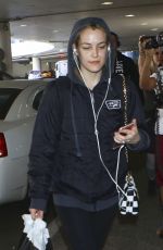 RILEY KEOUGH at LAX Airport in Los Angeles 03/08/2017