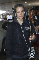 RILEY KEOUGH at LAX Airport in Los Angeles 03/08/2017