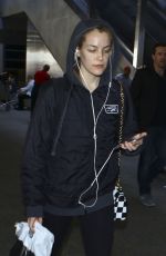 RILEY KEOUGH at LAX Airport in Los Angeles 03/08/2017