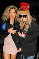 RITA ORA Arrives at Chiltern Firehouse in London 03/04/2017