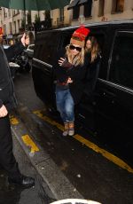 RITA ORA Arrives at Her Hotel in Paris 03/04/2017