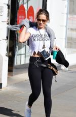 RITA ORA at a Gym in Notting Hill 03/15/2017