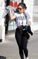 RITA ORA at a Gym in Notting Hill 03/15/2017