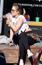 RITA ORA at a Gym in Notting Hill 03/15/2017
