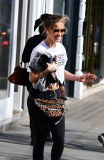 RITA ORA at a Gym in Notting Hill 03/15/2017