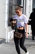 RITA ORA at a Gym in Notting Hill 03/15/2017