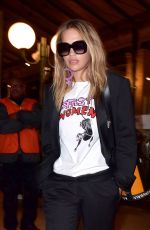 RITA ORA at Gare Du Nord Train Station in Paris 03/06/2017