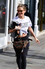 RITA ORA Leaves a Gym in Notting Hill 03/15/2017