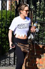 RITA ORA Leaves a Gym in Notting Hill 03/15/2017