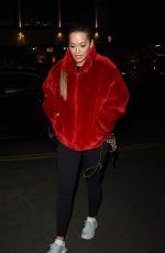 RITA ORA Leaves a Recording Studio in Notting Hill 03/15/2017