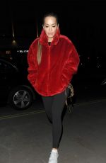 RITA ORA Leaves a Recording Studio in Notting Hill 03/15/2017