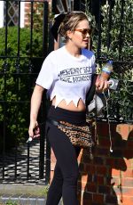 RITA ORA Leaves Her Home in London 03/15/2017