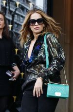 RITA ORA Leaves Her Hotel in Paris 03/07/2017