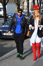 RITA ORA Out and About in Paris 03/07/2017