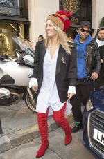RITA ORA Out and About in Paris 03/07/2017