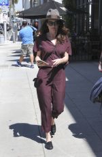 ROBIN TUNNEY Out for Lunch in Beverly Hills 03/29/2017