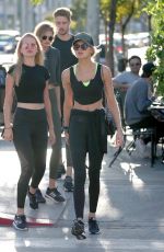 ROMEE STRIJD and TAYLOR HILL at Urth Caffe in West Hollywood 03/27/2017