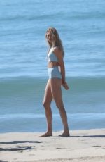 ROMEE STRIJD on the Set of a Photoshoot in Malibu 03/29/2017