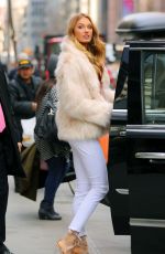 ROMEE STRIJD Out and About in New York 02/28/2017