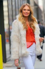ROMEE STRIJD Out and About in New York 02/28/2017