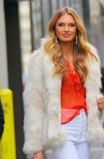 ROMEE STRIJD Out and About in New York 02/28/2017