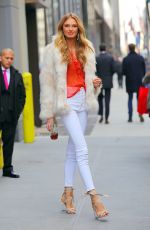 ROMEE STRIJD Out and About in New York 02/28/2017