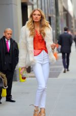ROMEE STRIJD Out and About in New York 02/28/2017