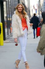 ROMEE STRIJD Out and About in New York 02/28/2017