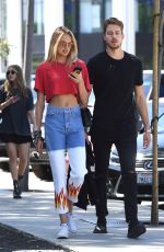 ROMEE STRIJD Out Shopping in West Hollywood 03/28/2017