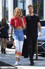 ROMEE STRIJD Out Shopping in West Hollywood 03/28/2017