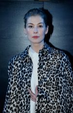 ROSAMUND PIKE at Christian Dior Fashion Show at Paris Fashion Week 03/03/2017