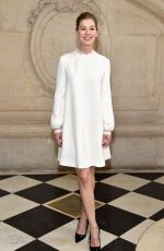 ROSAMUND PIKE at Christian Dior Fashion Show at Paris Fashion Week 03/03/2017