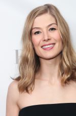 ROSAMUND PIKE at Max Mara x Flaunt Dinner in Los Angeles 03/17/2017
